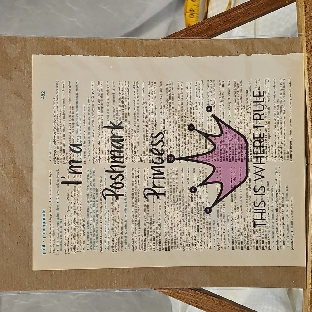 Print Only - I'm A Poshmark Princess . Handmade
